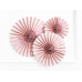Decorative Rosettes, dusty rose (1 pkt / 3 pc.)