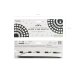 Decorative Rosette Spider Web, black, 50 cm