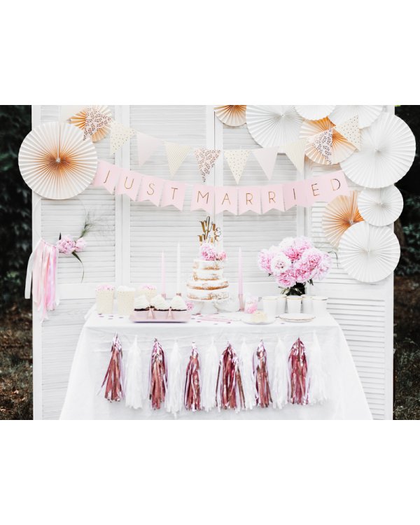 Decorative Rosettes, off-white (1 pkt / 3 pc.)