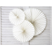 Decorative Rosettes, off-white (1 pkt / 3 pc.)