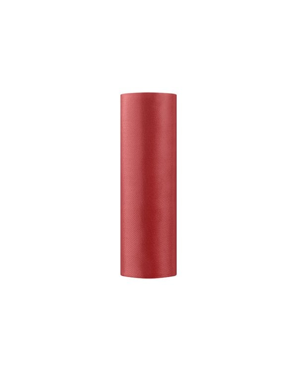 Satin Plain, red, 0.16 x 9m (1 pc. / 9 lm)