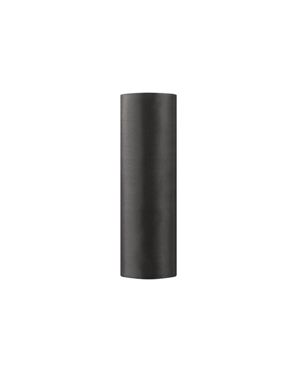 Satin Plain, black, 0.16 x 9m (1 pc. / 9 lm)