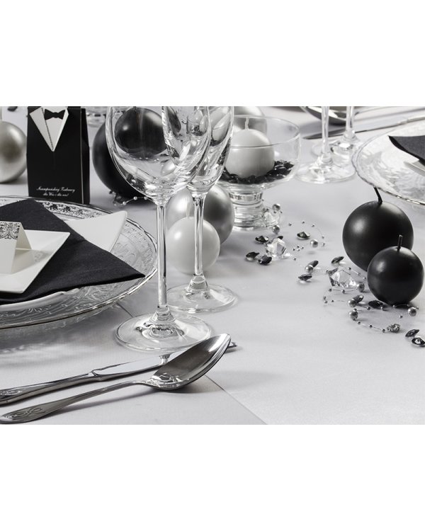 Satin Plain, white, 0.36 x 9m (1 pc. / 9 lm)