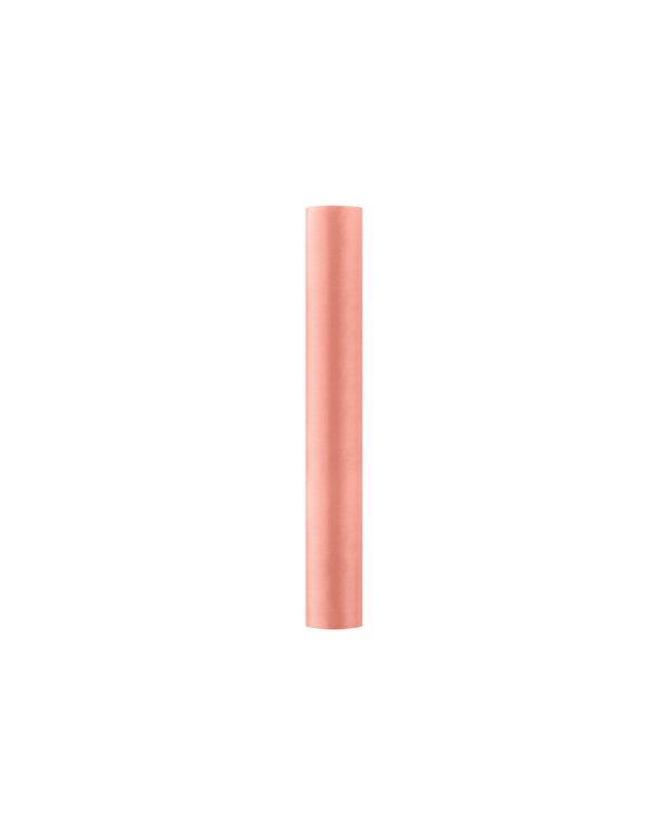 Satin Plain, coral, 0.36 x 9m, x 9m (1 pc. / 9 lm)