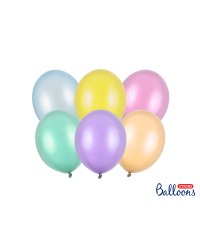Strong Balloons 23cm, Pearly Mix (1 pkt / 100 pc.)