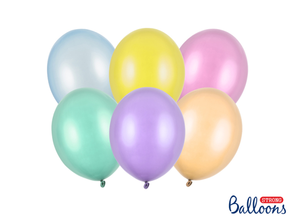 Обложка книги «Strong Balloons 23cm, Pearly Mix (1 pkt / 100 pc.)»