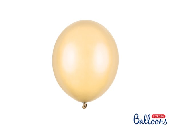 Обложка книги «Strong Balloons 23cm, Metallic Bright Orange (1 pkt / 100 pc.)»