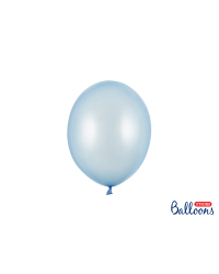 Strong Balloons 23cm, Metallic Baby Blue (1 pkt / 100 pc.)