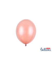 Strong Balloons 23cm, Metallic Rose Gold (1 pkt / 100 pc.)