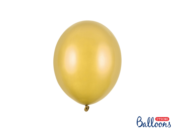 Обложка книги «Strong Balloons 23cm, Metallic Gold (1 pkt / 100 pc.)»