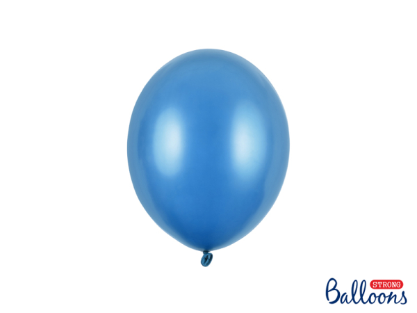 Обложка книги «Strong Balloons 23cm, Metallic Caribbean Blue (1 pkt / 100 pc.)»