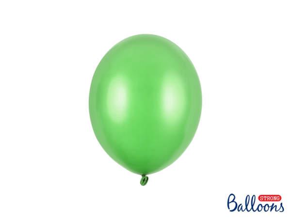 Обложка книги «Strong Balloons 23cm, Metallic Bright Green (1 pkt / 100 pc.)»