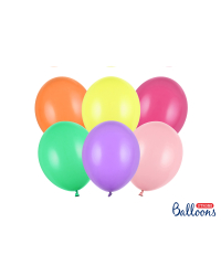 Strong Balloons 23cm, Pastel Mix (1 pkt / 50 pc.)