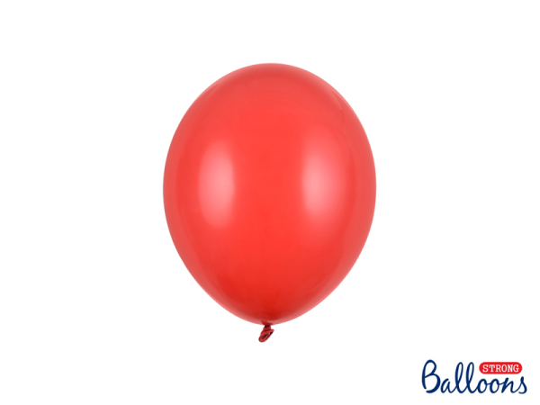 Обложка книги «Strong Balloons 23cm, Pastel Poppy Red (1 pkt / 100 pc.)»