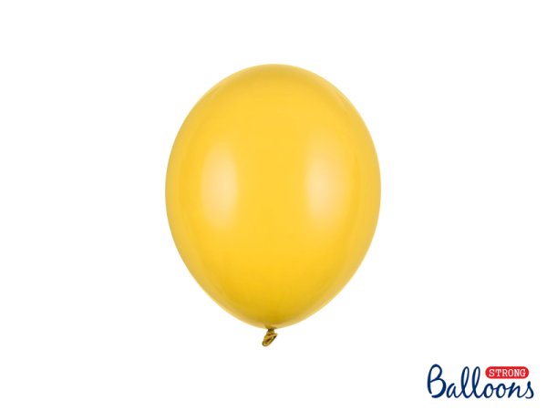 Обложка книги «Strong Balloons 23cm, Pastel Honey Yellow (1 pkt / 100 pc.)»