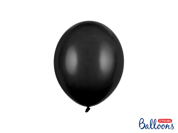 Strong Balloons 23cm, Pastel Black (1 pkt / 100 pc.)