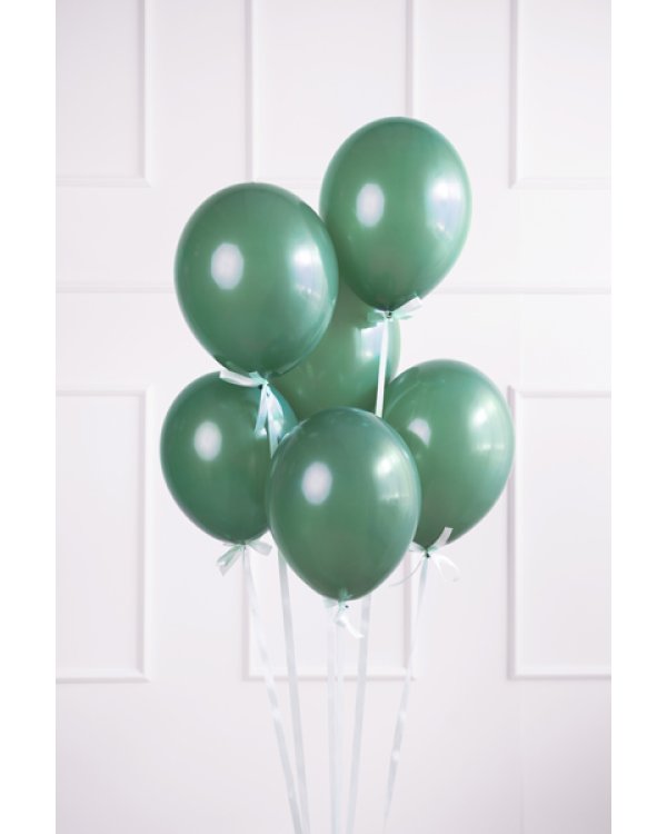 Дополнительное изображение книги «Strong Balloons 23 cm, Pastel Bottle Green (1 pkt / 100 pc.)»
