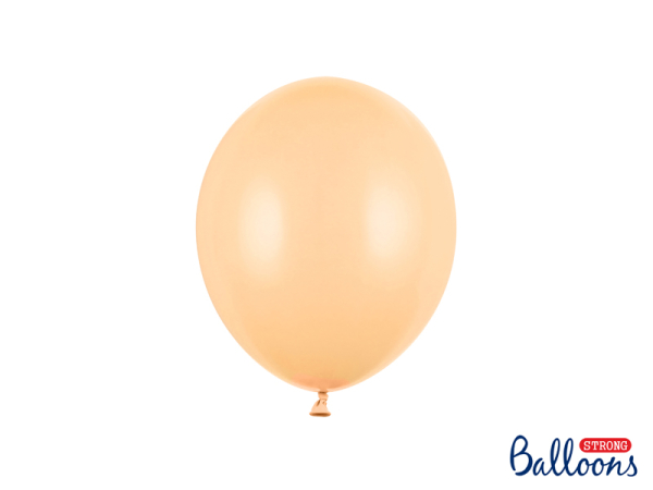 Обложка книги «Strong Balloons 23cm, Pastel Light Peach (1 pkt / 100 pc.)»
