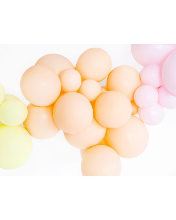 Дополнительное изображение книги «Strong Balloons 23cm, Pastel Light Peach (1 pkt / 100 pc.)»