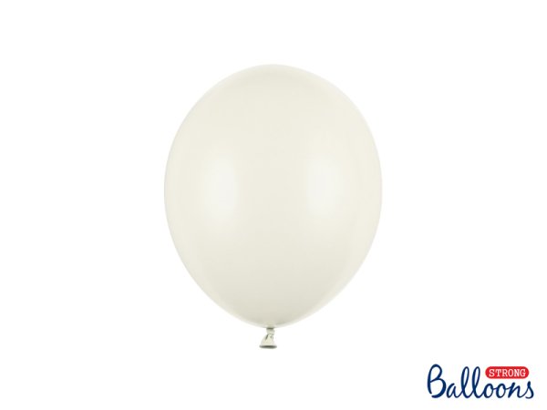 Обложка книги «Strong Balloons 23cm, Pastel Light Cream (1 pkt / 100 pc.)»
