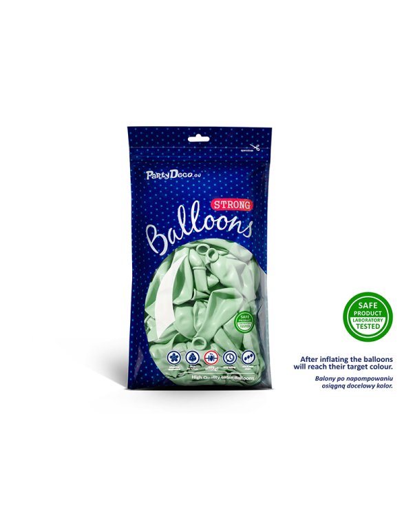 Дополнительное изображение книги «Strong Balloons 23cm, Pastel Pistachio (1 pkt / 100 pc.)»