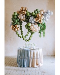 Strong Balloons 27 cm, Pastel Rosemary Green (1 pkt / 100 pc.)