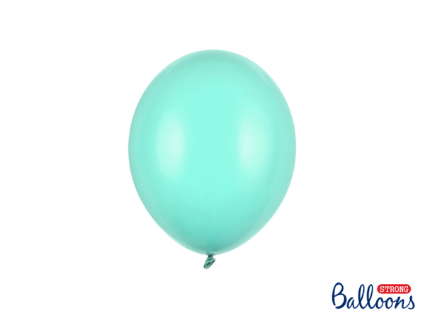 Обложка книги «Strong Balloons 23cm, Pastel Light Mint (1 pkt / 100 pc.)»