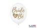 Balloons 30cm, Bride to be, Crystal Clear (1 pkt / 6 pc.)