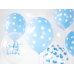 Balloons 30cm, Hearts, Crystal Clear (1 pkt / 6 pc.)
