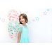 Balloons 30cm, Hearts, Crystal Clear (1 pkt / 6 pc.)