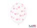 Balloons 30cm, Hearts, Crystal Clear (1 pkt / 6 pc.)