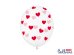 Balloons 30cm, Hearts, Crystal Clear (1 pkt / 50 pc.)