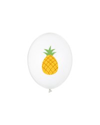 Balloons 30 cm, Pineapple, Crystal Clear (1 pkt / 50 pc.)