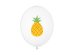 Balloons 30 cm, Pineapple, Crystal Clear (1 pkt / 50 pc.)