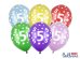 Balloons 30cm, 5th Birthday, Metallic Mix (1 pkt / 6 pc.)