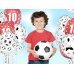 Balloons 30cm, Footballs, Pastel Pure White (1 pkt / 6 pc.)