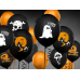 Balloons 30cm, Ghost, Pastel Black (1 pkt / 6 pc.)