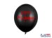 Balloons 30cm, Happy Halloween, Pastel Black (1 pkt / 6 pc.)