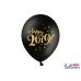 Balloons 30cm, Happy 2019!, Pastel Black (1 pkt / 50 pc.)