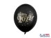 Balloons 30cm, Happy 2022!, Pastel Black (1 pkt / 50 pc.)