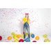 Balloons 30cm, Dots, Pastel Poppy Red (1 pkt / 6 pc.)