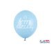 Strong Balloons 30cm, happy..., P. B. Blue (1 pkt / 6 pc.)