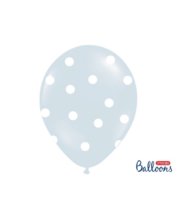 Balloons 30cm, Elephant, Pastel Baby Blue Mix (1 pkt / 50 pc.)