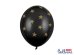 Balloons 30cm, Stars, Pastel Black (1 pkt / 50 pc.)