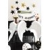 Balloons 30cm, Stars, Pastel Black (1 pkt / 50 pc.)