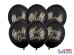 Balloons 30cm, Candy Bar, Chill, Dance Floor, Drinks, Photo Booth, Pastel Black (1 pkt / 6 pc.)