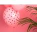 Balloons 30 cm, Hearts, Pastel Baby Pink (1 pkt / 50 pc.)