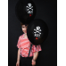 Balloons 30cm, Pirates Party, Pastel Black (1 pkt / 50 pc.)