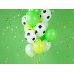 Balloons 30cm, Football, Pure White (1 pkt / 6 pc.)