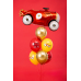 Balloons 30 cm, Happy Birthday, mix (1 pkt / 50 pc.)